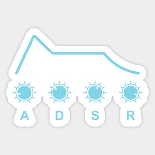 Synthesizer ADSR Sticker